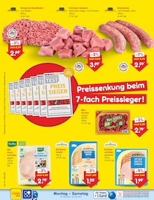 Hackfleisch im Netto Marken-Discount Prospekt "Aktuelle Angebote" mit 71 Seiten (Paderborn)