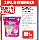 Animalis Montrouge - Promo Litière Magic Clean 8,4L Promo Litière Magic Clean 8,4L à 11,99 € dans le catalogue Animalis à Montrouge
