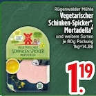 Vegetarischer Schinken-Spicker Angebote von Rügenwalder Mühle bei EDEKA Germering für 1,19 €