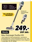 Akku-Stielsauger Duoflex HX1 im Angebot bei MEDIMAX in Kiel Akku-Stielsauger Duoflex HX1 Angebote von Miele bei MEDIMAX Kiel für 249,00 €