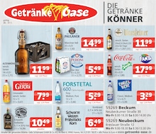 Aktueller Getränke Oase Getränkemärkte Prospekt für Ennigerloh: Aktuelle Angebote mit 1 Seite, 26.01.2026 - 31.01.2026