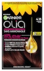 Olia Coloration Cheveux 4.15 Marron Glacé - Garnier dans le catalogue Intermarché Super