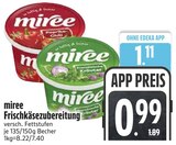 Frischkäsezubereitung von miree im aktuellen EDEKA Prospekt für 0,99 €