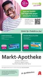 Aktueller mea - meine apotheke Apotheke Prospekt in Eningen und Umgebung, "Unsere Juni-Angebote" mit 4 Seiten, 01.06.2025 - 30.06.2025