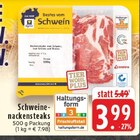 Aktuelles Schweinenackensteaks Angebot bei E center in Remscheid ab 3,99 €