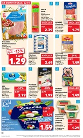 Ziegenkäse im Kaufland Prospekt in Schweinfurt Aktueller Kaufland Prospekt mit Ziegenkäse, "KNÜLLER", Seite 30