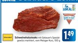 Schweinehalssteaks im Angebot bei E center in Filderstadt Schweinehalssteaks Angebote bei E center Filderstadt für 1,49 €