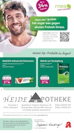 Apotheken Prospekt von mea - meine apotheke in Rosche Aktueller mea - meine apotheke Apotheken Prospekt für Rosche: Unsere August-Angebote mit 4} Seiten, 01.08.2026 - 31.08.2026