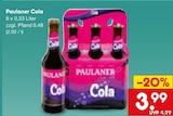 Cola im Angebot bei Netto Marken-Discount in Buchen Cola Angebote von Paulaner bei Netto Marken-Discount Buchen für 3,99 €