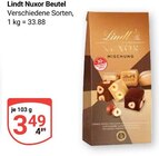 Nuxor Beutel Angebote von Lindt bei GLOBUS Weimar für 3,49 €
