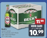 Aktuelle Becks Angebote bei combi in Bielefeld Aktuelles Beck's Angebot bei combi in Bielefeld ab 10,99 âŹ