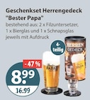 Geschenkset Herrengedeck 'Bester Papa' im aktuellen V-Markt Prospekt für 8,99 €