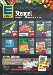 Fleisch im EDEKA Prospekt "Wir lieben Lebensmittel!" mit 8 Seiten (Nürnberg)