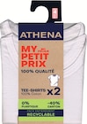 Lot de 2 T-shirts My Petit Prix - ATHENA - Intermarché Hyper Lot de 2 T-shirts My Petit Prix - ATHENA à 10,14 € dans le catalogue Intermarché Hyper