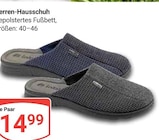 Aktuelles Herren-Hausschuh Angebot bei GLOBUS in Mannheim ab 14,99 €