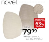 Novel Webteppich „Isola“  im aktuellen XXXLutz Möbelhäuser Prospekt für 79,99 €