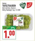TAFELTRAUBEN im Angebot bei Marktkauf in Moers TAFELTRAUBEN Angebote von NATUR Lieblinge bei Marktkauf Moers für 1,00 €