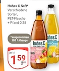 Saft im Angebot bei GLOBUS in Wolfenbüttel Saft Angebote von Hohes C bei GLOBUS Wolfenbüttel für 1,59 €