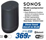 WLAN Lautsprecher Move 2 im Angebot bei expert in Niederkassel WLAN Lautsprecher Move 2 Angebote von SONOS bei expert Niederkassel für 369,00 €
