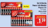 Power-Cell-Alkaline Mignon AA Angebote von Gut & Günstig bei Marktkauf Schweinfurt für 1,59 €