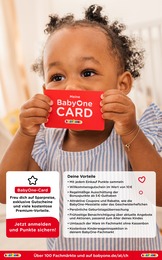 Kundenkarte Angebot im aktuellen BabyOne Prospekt auf Seite 11