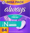 Protections hygiéniques - ALWAYS en promo chez Carrefour Protections hygiéniques - ALWAYS dans le catalogue Carrefour