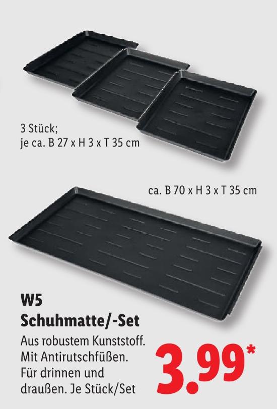 Schuhmatte/-Set