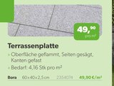 Terrassenplatte Bora im Angebot bei Raiffeisen Waren GmbH in Kassel Terrassenplatte Bora Angebote bei Raiffeisen Waren GmbH Kassel für 49,90 €