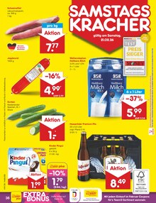 Wurst im Netto Marken-Discount Prospekt "Aktuelle Angebote" mit 54 Seiten (Leverkusen)
