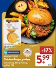 Chicken-Burger, paniert von MEINE METZGEREI im aktuellen ALDI SÜD Prospekt