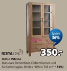 Hage Vitrine im JYSK Prospekt Hage Vitrine von Royal Oak im aktuellen JYSK Prospekt für 350,00 €
