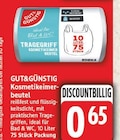 Kosmetikeimerbeutel von Gut&Günstig im aktuellen EDEKA Prospekt