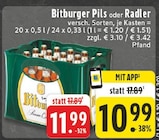 Pils Angebote von Bitburger bei E center Kamp-Lintfort für 10,99 €