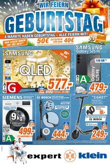 Fernseher im expert Prospekt "Top Angebote" mit 4 Seiten (Gießen)