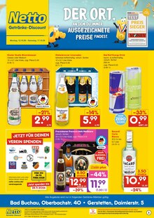 Aktueller Netto Marken-Discount Prospekt für Altheim (Alb) und Ungebung, Seiten zum blättern Netto Marken-Discount Prospekt DER ORT, AN DEM DU IMMER AUSGEZEICHNETE PREISE FINDEST. mit Seiten in Altheim (Alb) und Umgebung