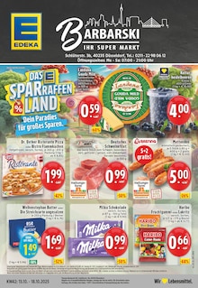 EDEKA Prospekt der Woche "Aktuelle Angebote" Seite 1, 13.10.2025 bis 18.10.2025 für Düsseldorf Aktueller EDEKA Prospekt "Aktuelle Angebote" Seite 1 von 24 Seiten für Düsseldorf