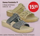 Damen Pantolette im V-Markt Prospekt Damen Pantolette von im aktuellen V-Markt Prospekt für 15,95 €