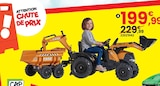 Tractopelle à pédales - Case à 199,99 € dans le catalogue JouéClub