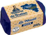 BEURRE LE MOULÉ BOUX NATURE DE BRETON - NATURE DE BRETON en promo chez Auchan Supermarché Courbevoie à 2,99 €