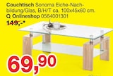 Couchtisch im Angebot bei Opti-Megastore in Suhl Couchtisch Angebote bei Opti-Megastore Suhl für 69,90 €