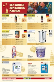 Aktueller Metro Prospekt mit Glühwein, "Händler Journal", Seite 21