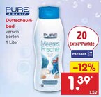 Duftschaumbad von Pure & Basic für 1,39 € bei Netto Marken-Discount im Angebot Duftschaumbad von Pure & Basic im aktuellen Netto Marken-Discount Prospekt