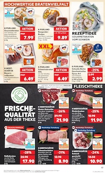 Schweinebraten im Kaufland Prospekt "Aktuelle Angebote" mit 48 Seiten (Wiesbaden)