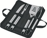 Edelstahl-Grillbesteck/-wender-Set, 4-teilig im Angebot bei Lidl in Brandenburg Edelstahl-Grillbesteck/-wender-Set, 4-teilig Angebote von GRILLMEISTER bei Lidl Brandenburg für 9,99 €