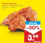 Aktuelles Chicken Wings Box Angebot bei Netto Marken-Discount in Duisburg ab 3,99 €