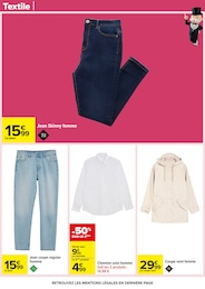 Offre Jean Homme dans le catalogue Carrefour du moment à la page 82