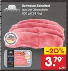 Aktuelles Schweine-Schnitzel Angebot bei Netto Marken-Discount in Cottbus ab 3,79 €