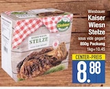 Kaiser im EDEKA Prospekt Kaiser Wiesn Stelze von Wiesbauer im aktuellen EDEKA Prospekt für 8,88 €