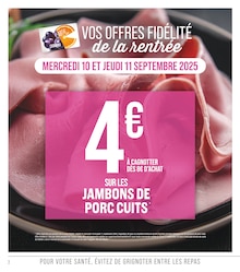 Promotion Biscuits dans le prospectus Supermarchés Match, valable du 09/09/2025 au 21/09/2025 Promo Biscuits dans le catalogue Supermarchés Match du moment à la page 2