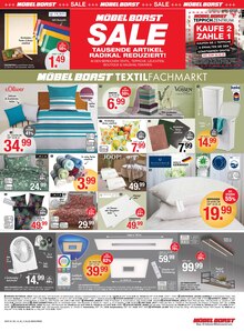 Bettdecke im Möbel Borst Prospekt "MACH DEIN ZUHAUSE TRAUMHAFT SCHÖN" mit 12 Seiten (Ulm)